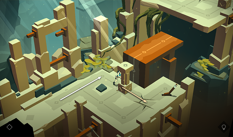 Lara Croft GO screenshot