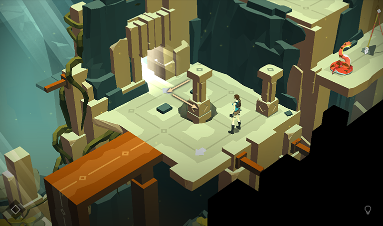 Lara Croft GO screenshot