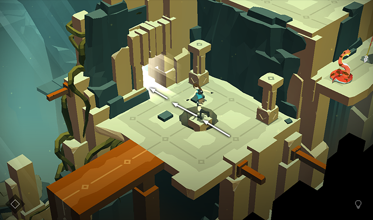 Lara Croft GO screenshot