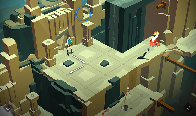 Lara Croft GO screenshot