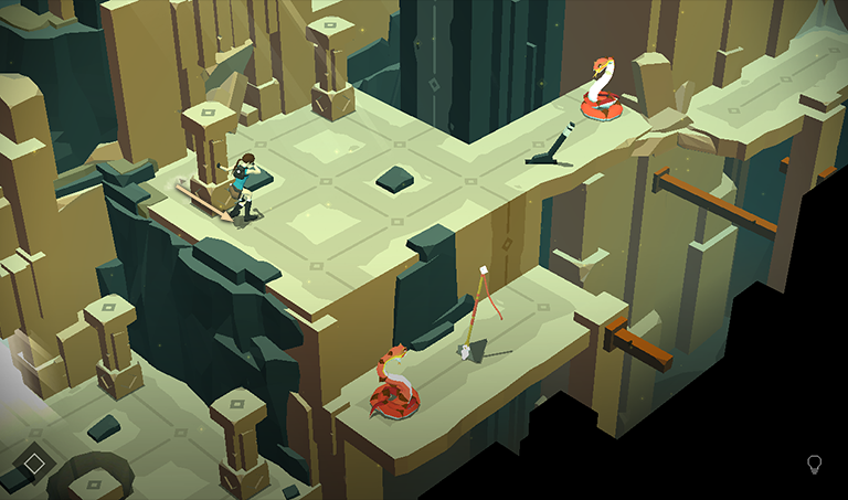 Lara Croft GO screenshot