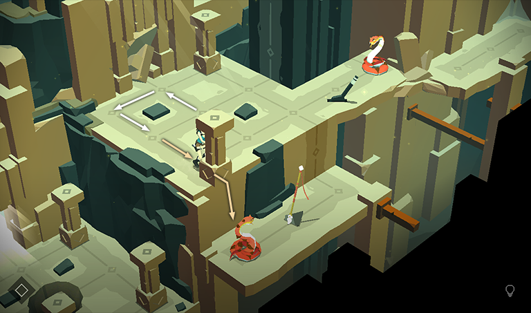Lara Croft GO screenshot