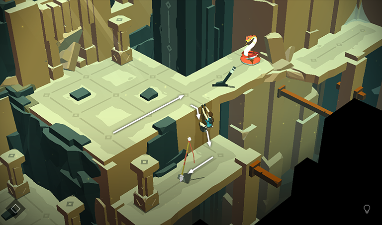 Lara Croft GO screenshot