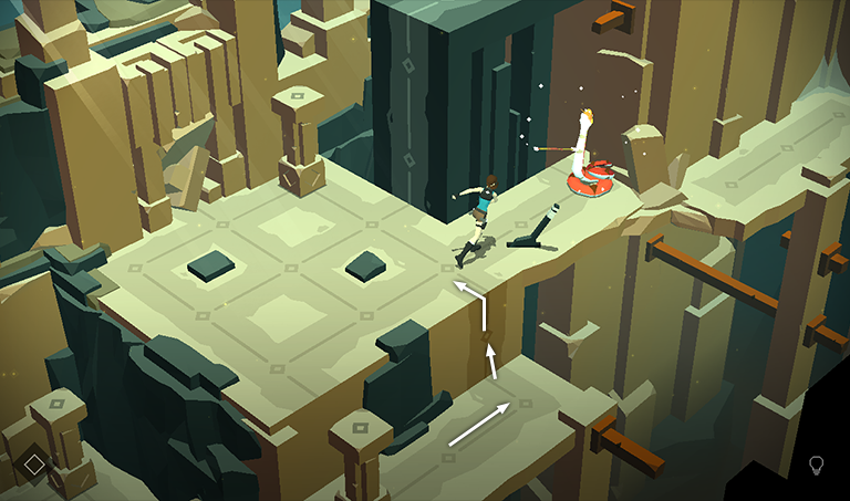 Lara Croft GO screenshot