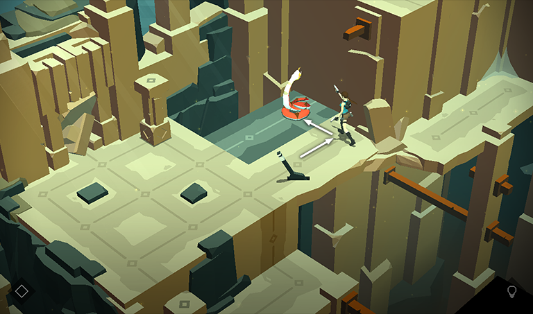 Lara Croft GO screenshot