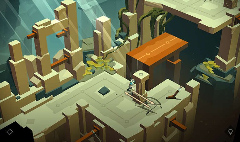 Lara Croft GO screenshot