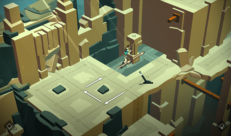 Lara Croft GO screenshot