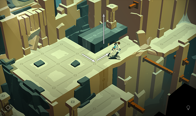 Lara Croft GO screenshot