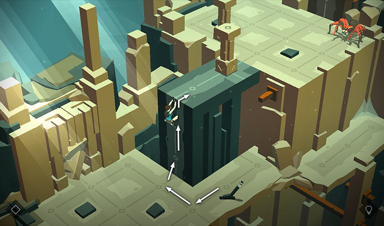Lara Croft GO screenshot