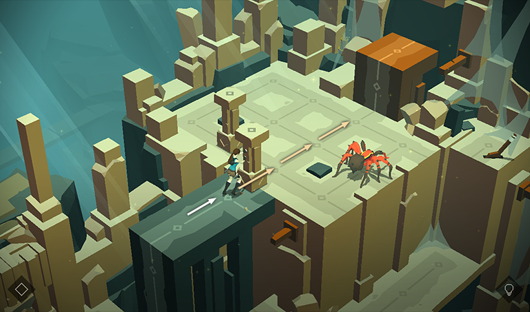 Lara Croft GO screenshot
