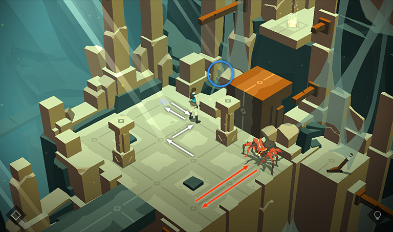 Lara Croft GO screenshot
