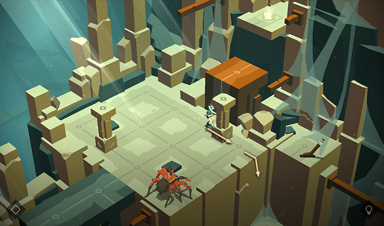 Lara Croft GO screenshot