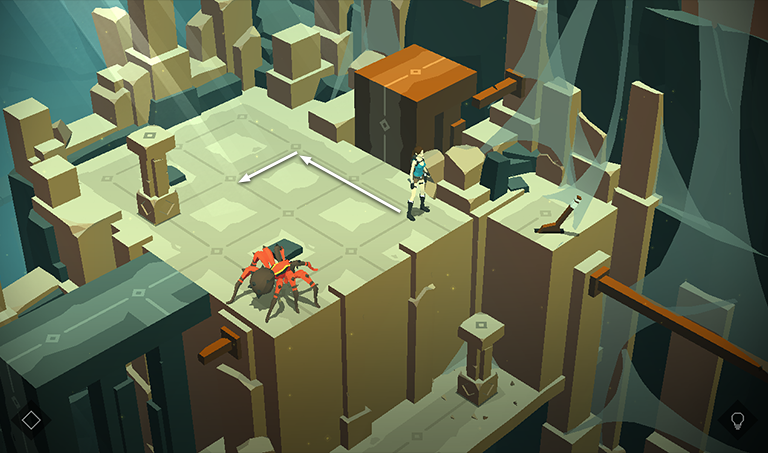Lara Croft GO screenshot