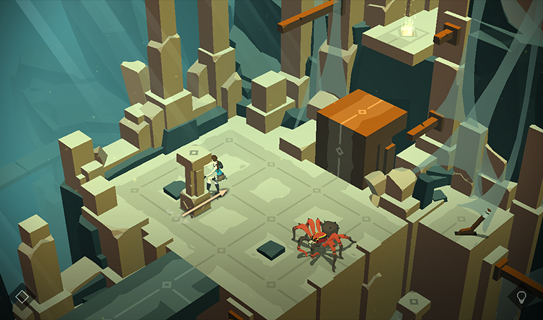 Lara Croft GO screenshot