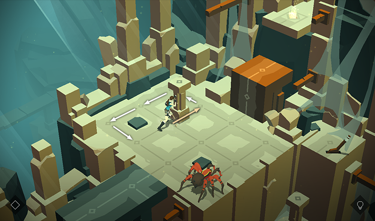 Lara Croft GO screenshot