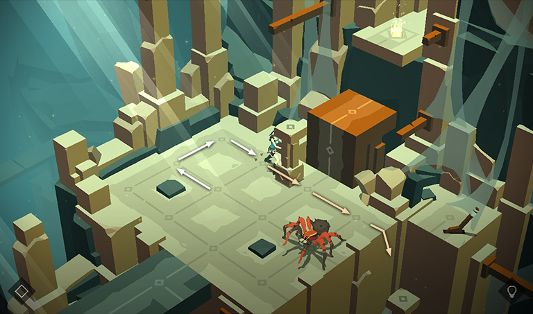 Lara Croft GO screenshot