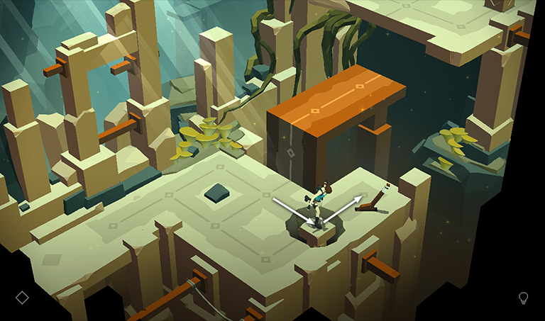 Lara Croft GO screenshot