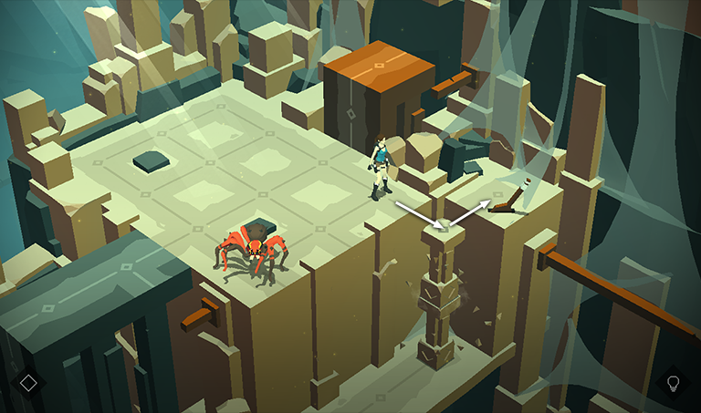 Lara Croft GO screenshot