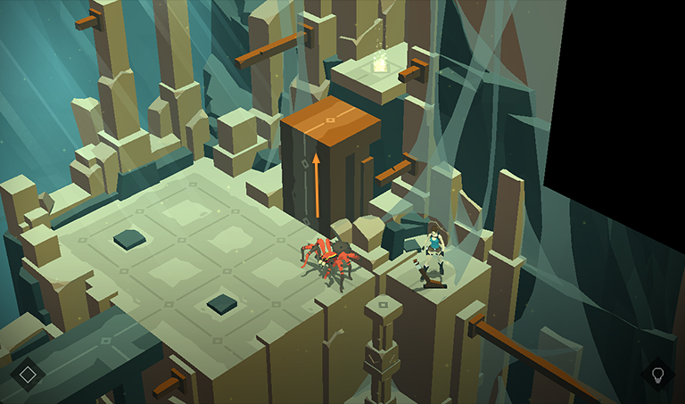 Lara Croft GO screenshot