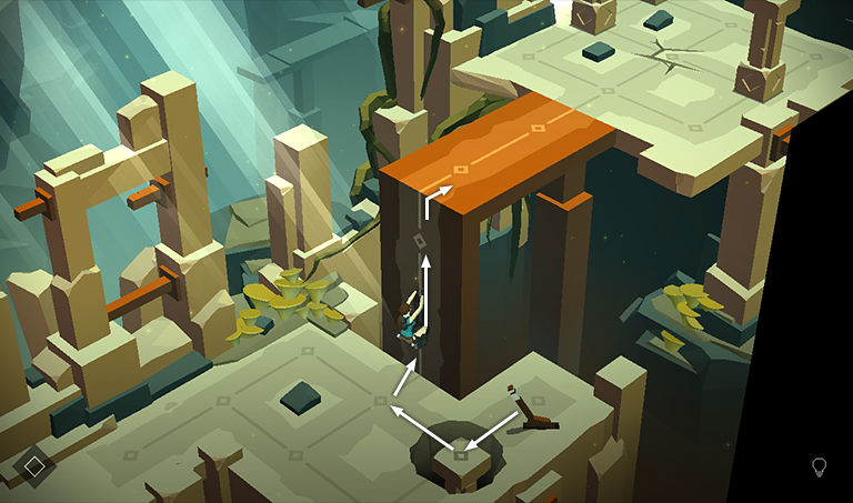 Lara Croft GO screenshot