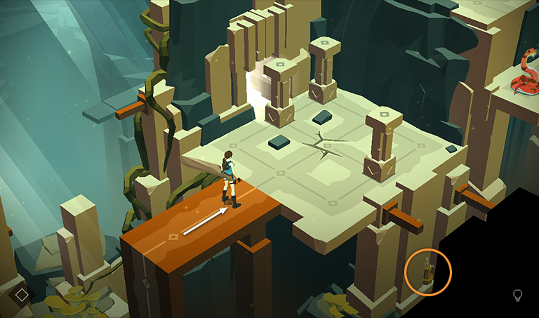 Lara Croft GO screenshot