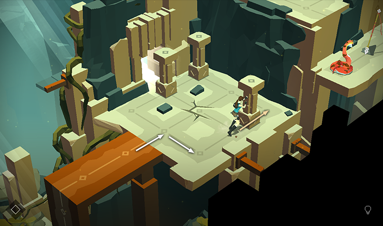 Lara Croft GO screenshot