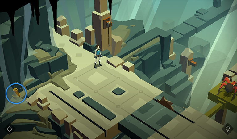 Lara Croft GO screenshot