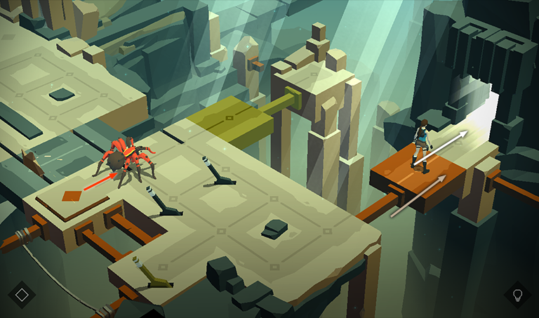Lara Croft GO screenshot