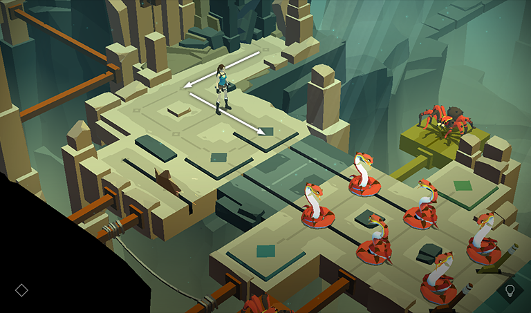 Lara Croft GO screenshot