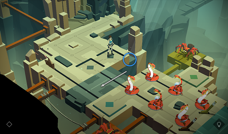 Lara Croft GO screenshot