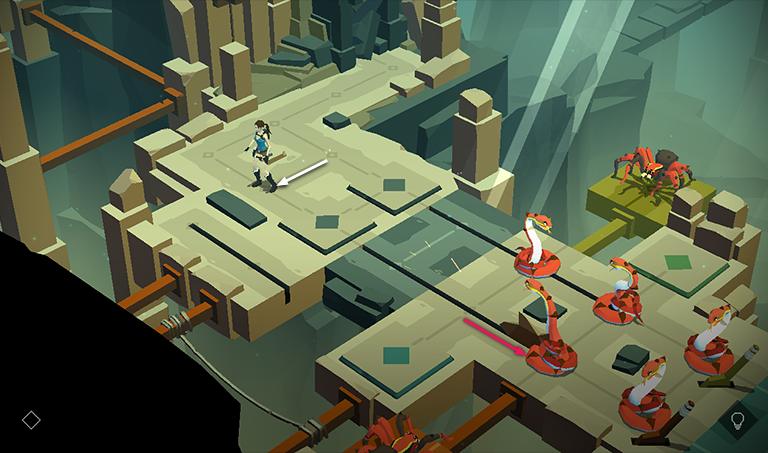 Lara Croft GO screenshot