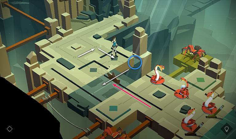 Lara Croft GO screenshot