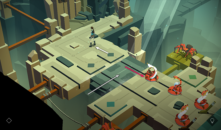 Lara Croft GO screenshot