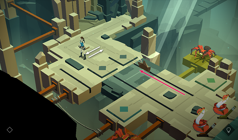 Lara Croft GO screenshot
