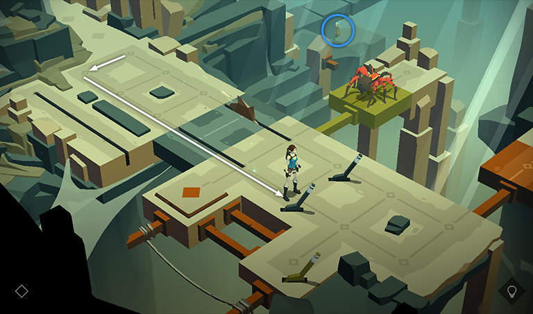 Lara Croft GO screenshot