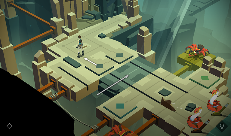 Lara Croft GO screenshot