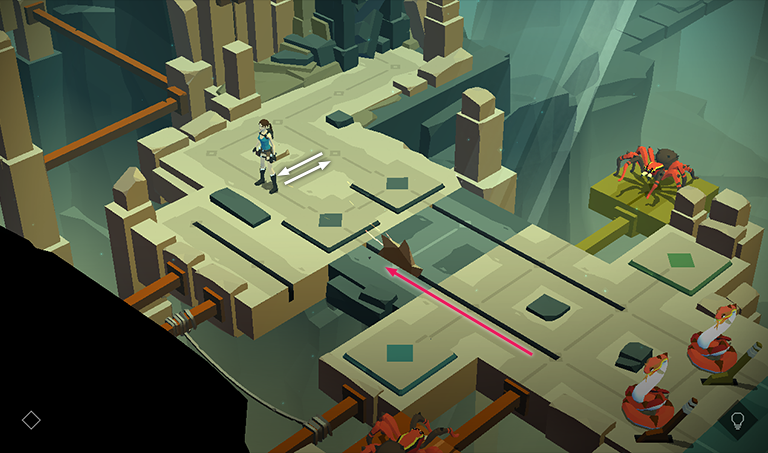 Lara Croft GO screenshot