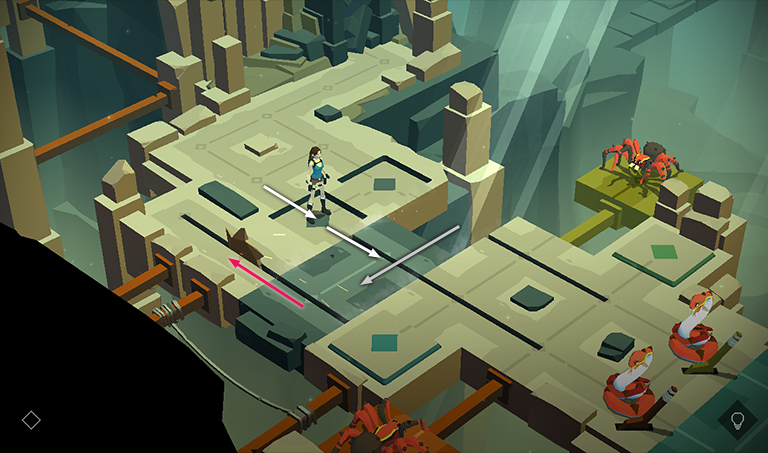 Lara Croft GO screenshot