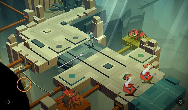 Lara Croft GO screenshot