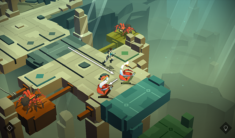Lara Croft GO screenshot