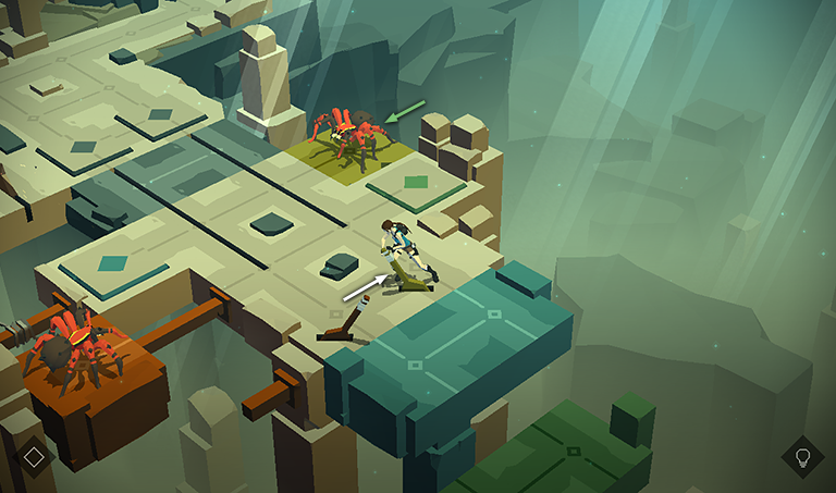 Lara Croft GO screenshot