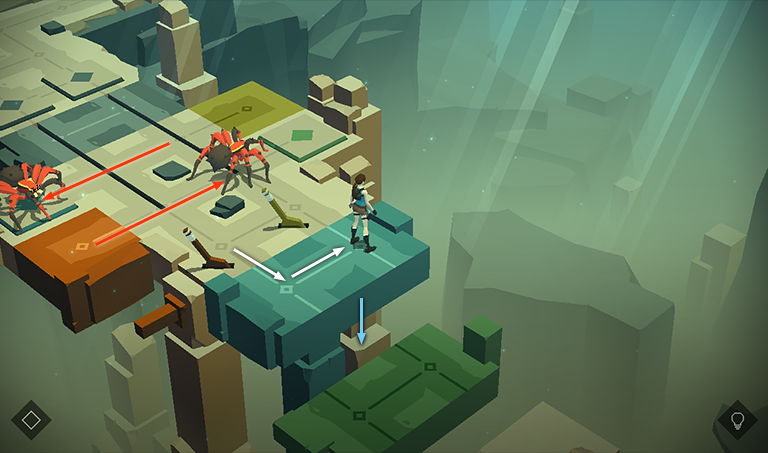 Lara Croft GO screenshot