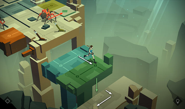 Lara Croft GO screenshot