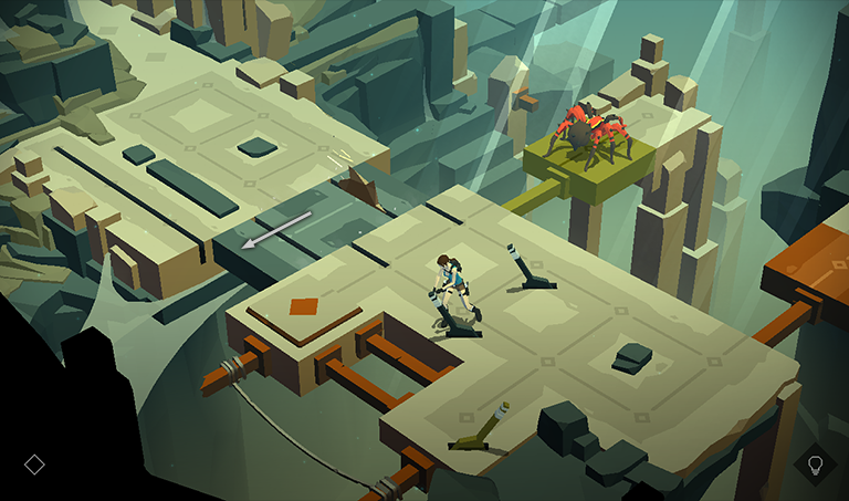 Lara Croft GO screenshot