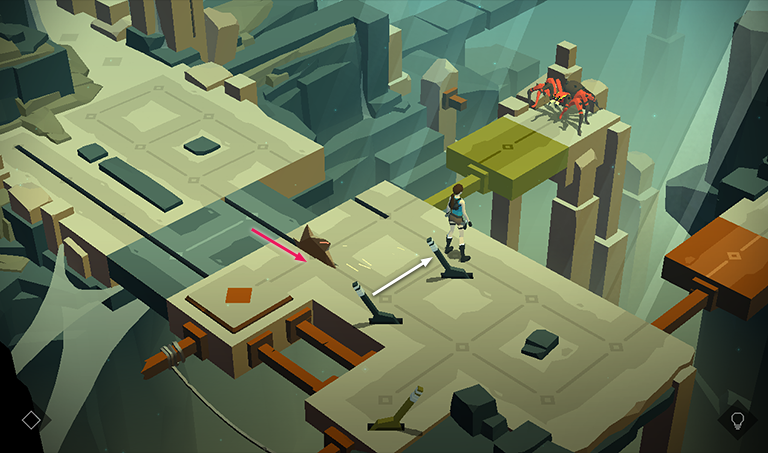 Lara Croft GO screenshot