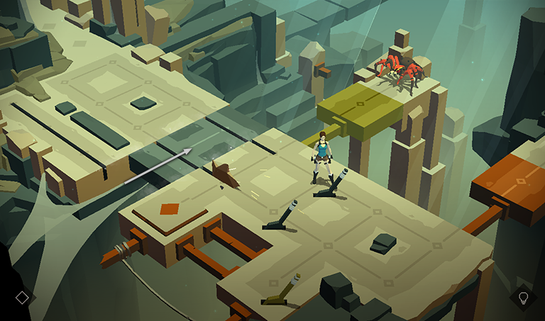 Lara Croft GO screenshot