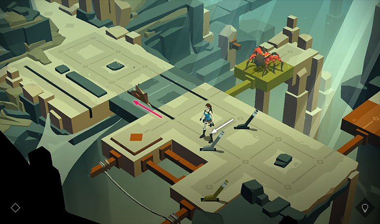 Lara Croft GO screenshot