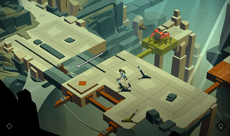 Lara Croft GO screenshot