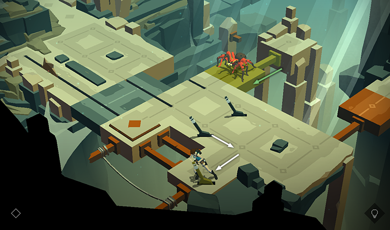 Lara Croft GO screenshot