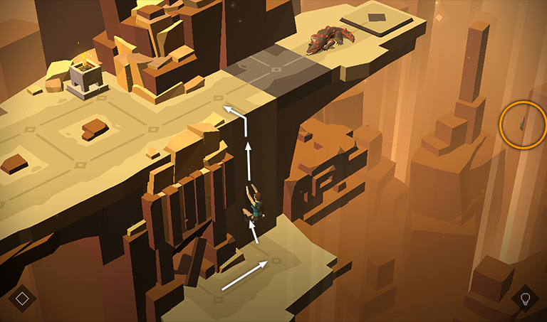 Lara Croft GO screenshot